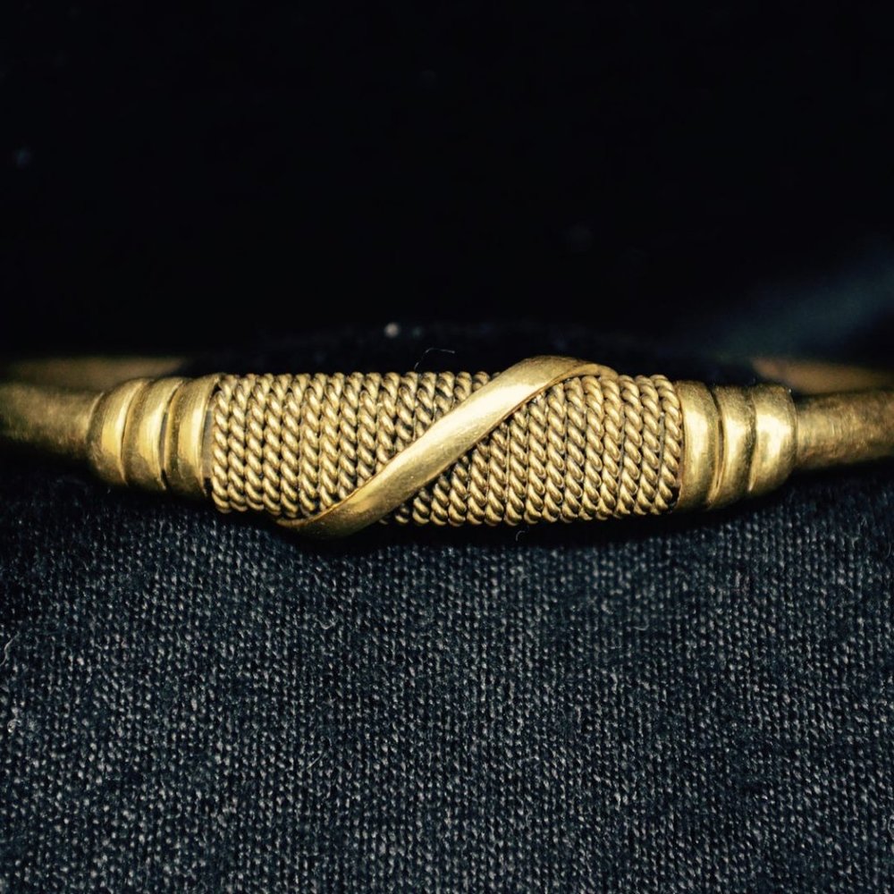 Brass Bracelet, Adjustable bracelet, Kenyan